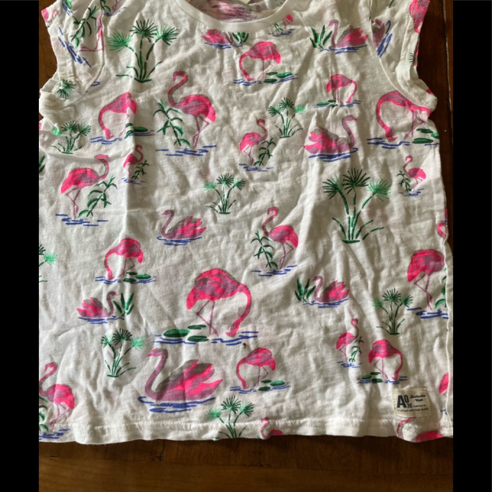 Girls flamingo top. 🦩🦩